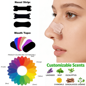 Tiras Nasales Better Breath Hipoalergénicas y Transpirables con Ingredientes Naturales, Alivio Instantáneo para la Congestión Nasal por Resfriado y <span class=keywords><strong>Alergia</strong></span> - Product Image 2