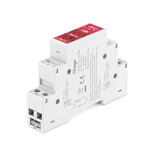 <span class=keywords><strong>Interruptor</strong></span> Inteligente 2P, Disyuntor de 18mm para Riel DIN, Módulo WiFi, Relé de 16A, 100-240V, Desconexión L-N/L-L, Cobre, Tuya Smart Life, TOVMT - Product Image 3