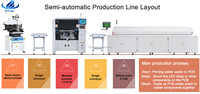 Machine SMT de haute précision pour lumières LED, machine de placement de composants SMD
