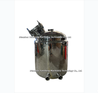 Yansheng YS06171 Cuve de Fermentation/Distillation Double Couche en Acier Inoxydable de Qualité Alimentaire Cuivre Rouge 100 L pour Vin Whisky Vodka