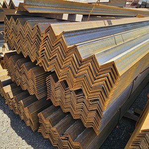 Q235B Q355B <span class=keywords><strong>50x50x3</strong></span> barre d'angle en <span class=keywords><strong>acier</strong></span> au carbone Types inégaux égaux laminés à chaud A36 pliage coupe poinçonnage soudage ANSI ASTM JIS - Product Image 2