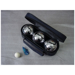 Ensemble de jeu de sport d'extérieur personnalisé, conçu en usine, 3 ou 6 boules de pétanque en acier de haute qualité, en promotion - Product Image 3