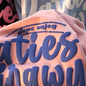 Oem Cotton Tee HeavyWeight Camiseta Oversized <b>t</b> Shirt Custom 3D Foam Puff Print Men <b>T</b>-shirt Screen Printing logo Tshirt for Man - Product Image 5