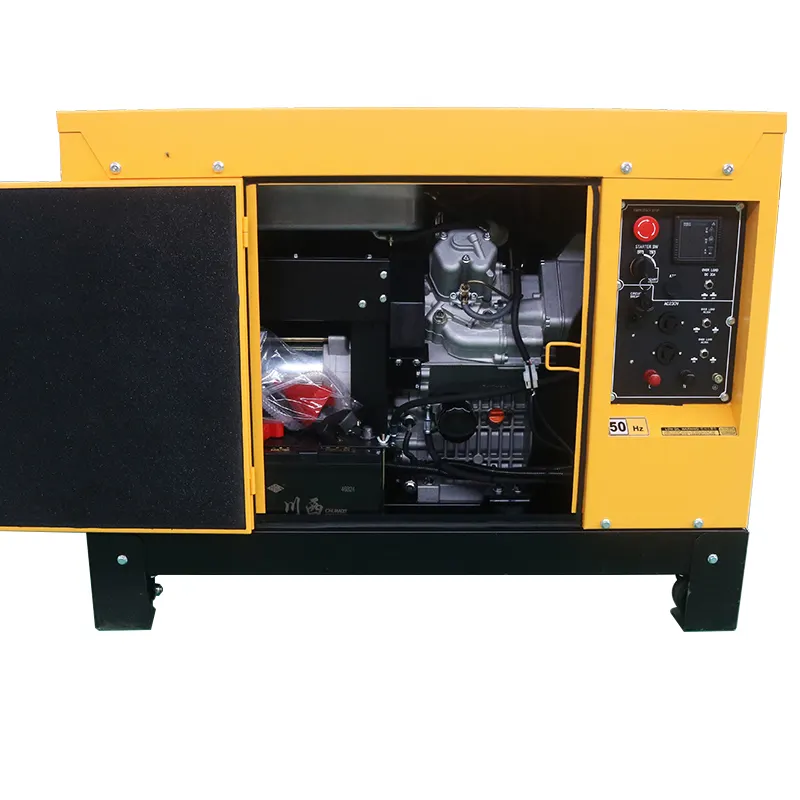 Panda 50/60Hz 10kva silent diesel generator single phase sound proof diesel generator 10kva generators weichai engine