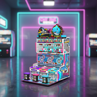 Jeu de tir d'arcade Shark Gunner |   Machine de rédemption réglable à monnayeur pour figurines et boissons