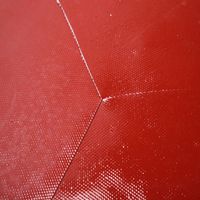 Tissu en fibre de verre enduit de silicone-résistant à la chaleur ignifuge ignifuge à haute température0.34