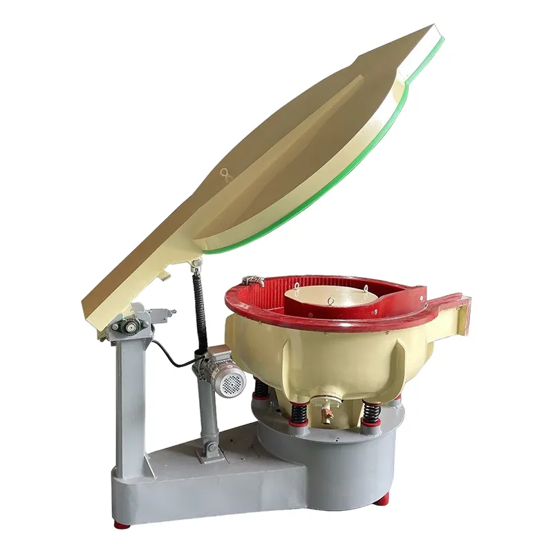 Automatic Vibratory Polishing Machine with Auto Separator and Sound Proof Cover Efficient Polishing Device