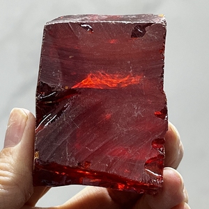 <span class=keywords><strong>Pietra</strong></span> <span class=keywords><strong>preziosa</strong></span> grezza cina rosso non tagliato cubico Zrconia - Product Image 4