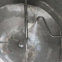 Prix usine mélangeur de poudre sèche à double cône mélangeur de poudre modèle W en acier inoxydable de 500 litres avec mélange de pulvérisation de liquide
