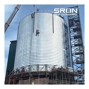 Meilleur vendeur Silo à clinker Prix du silo en acier utilisé pour le silo de stockage des cimenteries 10,000 tonnes