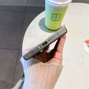 Ốp điện thoại Samsung S24 Plus S22 <span class=keywords><strong>S3</strong></span> S25 Ultra siêu mỏng, không viền, trong suốt, từ tính, bán chạy, kèm miếng dán bảo vệ ống kính - Product Image 5