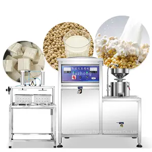 automatic tofu making machine/industry soya milk tofu making machine/high effect bean curd making machine