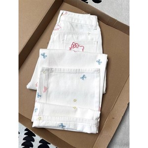 Pantalones Vaqueros de Pierna Ancha y Corte <span class=keywords><strong>Bajo</strong></span> para <span class=keywords><strong>Mujer</strong></span>, Estilo Más Vendido, Ajuste Holgado, Transpirables, Ideales para Toda Ocasión - Product Image 5