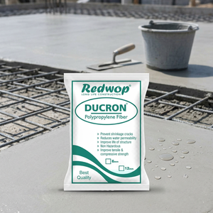 Fibre de polypropylène Ducron 100 % pure pour le renforcement du béton et du mortier, contrôle des fissures, réduction de la rétrécissement, résistance améliorée 1 - Product Image 3