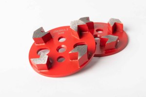 Segment de meulage de sol en béton de haute qualité Jiangxi Zhongli à 5 trous et 4 pointes |   Prix d'usine - Product Image 3