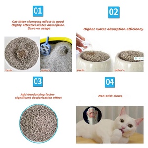 Atacado Novo Saco de 5kg Areia Mineral Natural à Base de Sódio Biodegradável Baixa Emissão de Poeira Descartável na Sanita Ecológica OEM para Animais de Estimação - Product Image 4