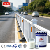 Revêtement liquide en polyuréthane haute performance, écologique, couche de finition anti-rouille, résistant aux intempéries, pour la corrosion des métaux en extérieur