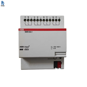 SA/S 8.6.1 I-Bus KNX Smart Home Switch Actuator 8 Gang 6A DIN Rail Mount Lighting Control Automation System Industrial Electrica - Product Image 1