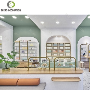 Diseño Interior Moderno Personalizado para Tienda de Perfumes, Estantes de Exhibición de Maquillaje a Medida con Acabado en Barniz, Muebles de Madera para Tienda de Cosméticos - Product Image 6