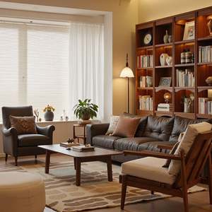 Mueble de TV Minimalista Italiano y Estantería Abierta, Diseño de Madera Personalizable para Apartamentos, Hoteles y Villas - Product Image 1