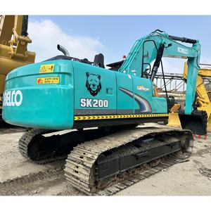 מצב טוב חם בשימוש קובלקו המקורי 200 חופר קובלקו 200 SK200-<span class=keywords><strong>8</strong></span> מסק "200 <span class=keywords><strong>8</strong></span> חופר זוחל - Product Image 3