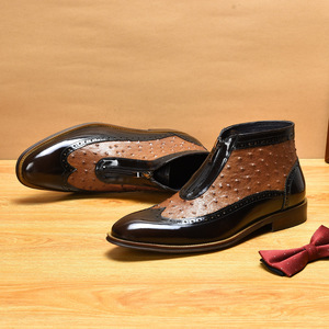 Zapatos Formales de Hombre de Alta Calidad de Diseñador, Zapatos de Vestir de Cuero Genuino, Zapatos Oxford con Plataforma - Product Image 2