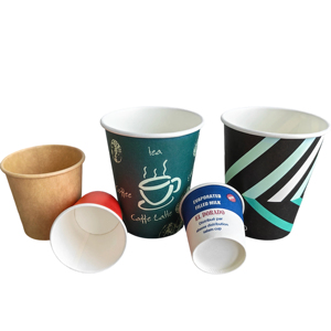 Gobelets en papier PE à paroi simple, blancs, jetables, écologiques, de qualité alimentaire, 24 oz, en gros, pour emballage de café à emporter - Product Image 3