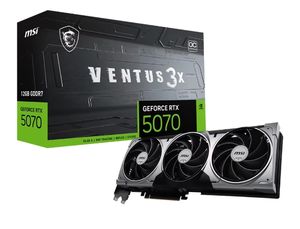 Mejor <span class=keywords><strong>Precio</strong></span>, Tarjeta Gráfica Independiente MS1 GeForce RTX5070 12G VENTUS 3X OC, PCI Express 2.0 X16 para Computadoras de Escritorio - Product Image 6
