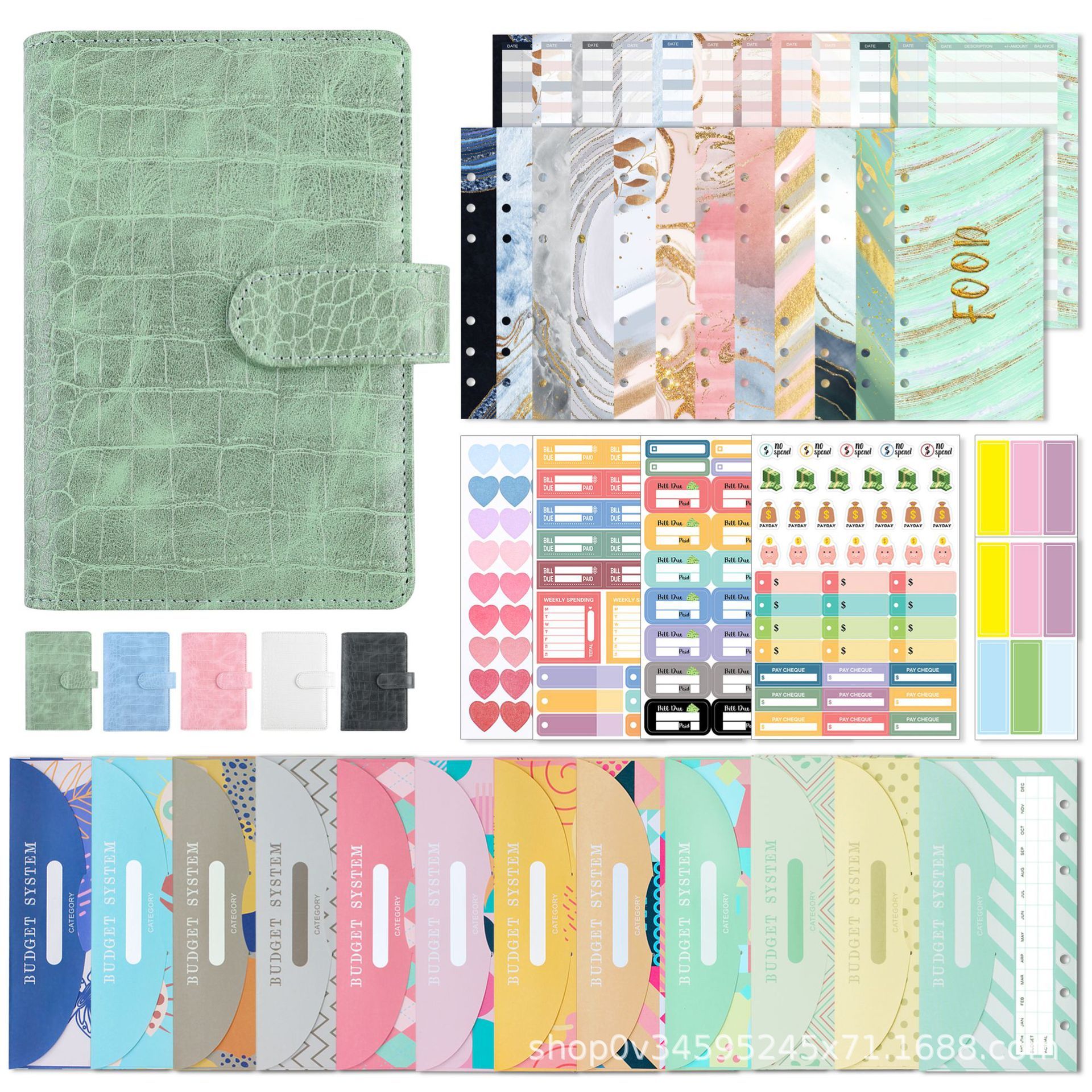 Motif crocodile 1-pois vert