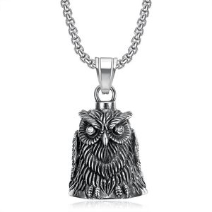 RFJEWEL Titanio Acero Retro Punk Viento retro León San Miguel el Ángel Lucky Riding Bell - Product Image 3