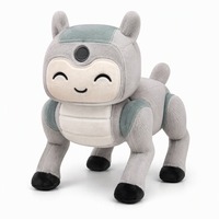 Peluche robot chien quadrupède personnalisée, jouet en peluche robot chien doux, animal en peluche OEM pour enfants et cadeaux