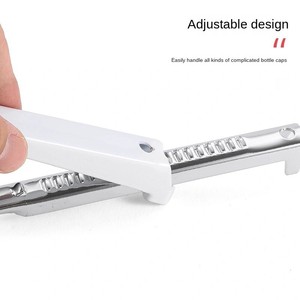Adjustable Multi Function Bottle Opener Wide Mouth Screw Cap Beer Can Opener With Handle For Kitchen Use - Product Image 5