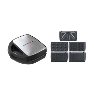Winning Star 5 In 1 Sandwich Maker With Replaceable Plates Electric Multi Function Grill For Toast <b>Waffle</b> Donut Cake - Product Image 5