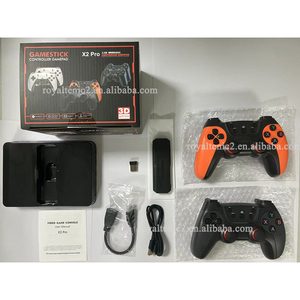 X2 Pro 128GB Retro trò chơi dính 4K có thể sạc lại không dây điều khiển HD trò chơi máy nghe nhạc Arcade TV nhà Video Trò chơi giao diện điều khiển PK X2 siêu - Product Image 2
