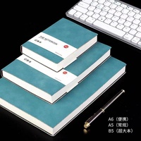 Carnet de Journal en cuir à couverture rigide avec logo personnalisé couverture de luxe en cuir PU A5 A6 journaux d'affaires carnet de notes agenda planificateur