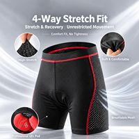 Pantalons de vélo populaires pour adultes unisexes, à séchage rapide et doux pour la peau, pour le VTT, le cyclisme, les shorts de vélo