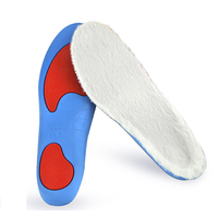 Expédition directe d'usine, semelles orthopédiques avec soutien de la voûte plantaire, semelles orthopédiques d'hiver pour chaussures, pieds plats