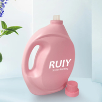 5L personnalisé disponible impression rechargeable en plastique liquide détergent à lessive bouteilles vides