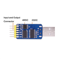 Adaptador Serial USB-UART Multifuncional 6 en 1 WitMotion, USB-TTL/RS485/232TTL-RS232/485, Conector de 232 a 485, Accesorios