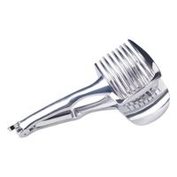 Support de coupe-tomates en acier inoxydable de haute qualité, guide de découpe rond pour fruits et oignons, pinces avec poignée, outils pour fruits et légumes