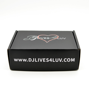 Ecommerce Presentation Flat Plain Decorative Padded Packaging Small Black Square Gift Boxes