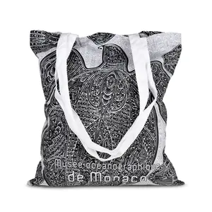 Borsa shopper in cotone personalizzabile per musei, merchandising creativo - Product Image 2