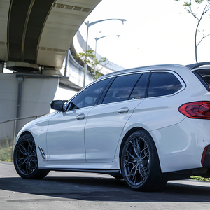 Jantes en aluminium forgé sur mesure, finition gris mat, 18-21 pouces, 5x112/120, 25 mm, 5x114.3 pour Série 5 F10, Série 3 I3 - Product Image 5