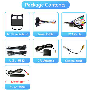 Autoradio HD dokunmatik ekran araba radyo ses 9 inç Android 10 <span class=keywords><strong>Peugeot</strong></span> <span class=keywords><strong>206</strong></span> 2000-2016 için - Product Image 3