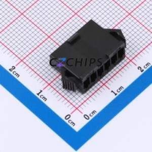 SM-6Y Housing (Wire-to-Board / Wire-to-Wire) P=2.5mm Connector 1x6P 1 6 Black - Product Image 1
