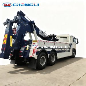 Camion de remorquage lourd Sinotruk HOWO 6x4 80 tonnes, véhicule d'urgence télécommandé sans fil, sauvetage routier, Chine - Product Image 2