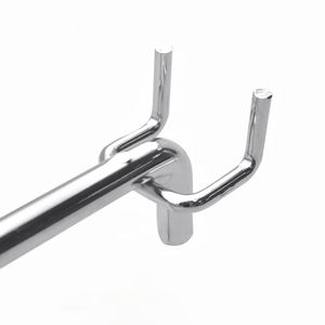 Giá Trực Tiếp Từ Nhà Máy Giá Sắp Xếp Dụng Cụ Móc Treo Bảng Kim Loại Móc Trưng Bày Cho Cửa Hàng Nhà Để Xe Móc Treo 6 Inch Trưng Bày Bán Lẻ - Product Image 3