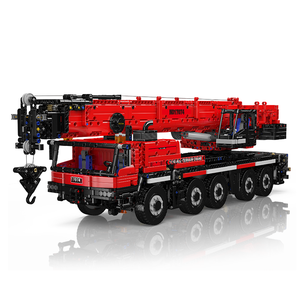 MOULD <span class=keywords><strong>KING</strong></span>-Kit de Construction Technique pour Enfant, Briques de <span class=keywords><strong>Camion</strong></span>, <span class=keywords><strong>Grue</strong></span> à Chenilles, LTM1110, 17074 Pièces, 3218 - Product Image 1
