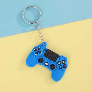 Wholesale Cute Bag Accessories PVC Mini Plastic Game <b>Key</b> <b>Chain</b> 3D Game Keychains for Women Men - Product Image 5