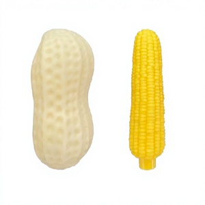 Balle à mâcher sonore en vinyle pour chiens et chats – Jouet durable pour la dentition et le nettoyage des dents - Product Image 4